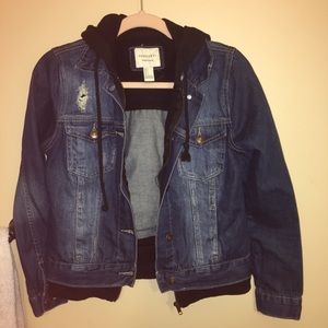 Double Layer forever 21 denim jacket